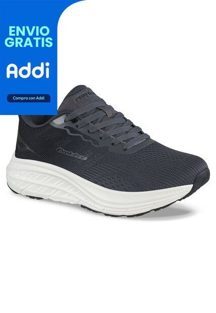 Tenis Running Datil Gris Osc Croydon Para Hombre