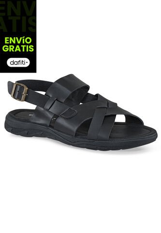 Sandalias Adriel Negro Para Hombre Croydon Croydon