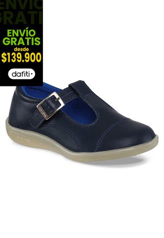 Zapatos Escolares Colegial Videl Azul Para Niña Croydon Croydon