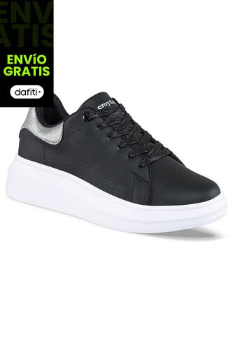 Tenis Urbanos Zayuri Negro Para Mujer Croydon Croydon