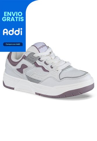 Tenis Urbanos Gimur Blanco Croydon Para Mujer Croydon