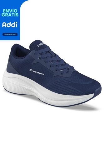 Tenis Running Dafog Azul Osc Croydon Para Hombre Croydon