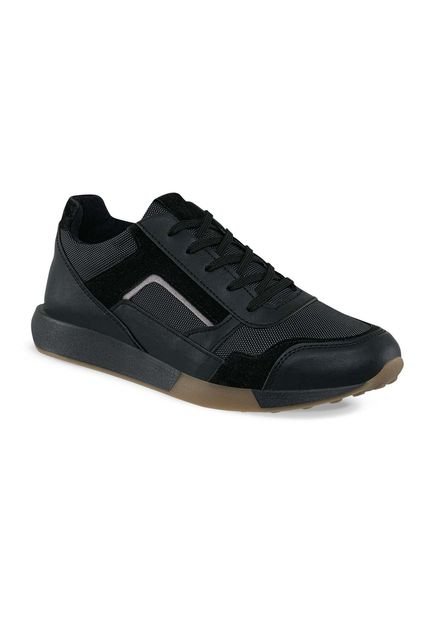 Tenis Justin Negro Para Hombre Croydon
