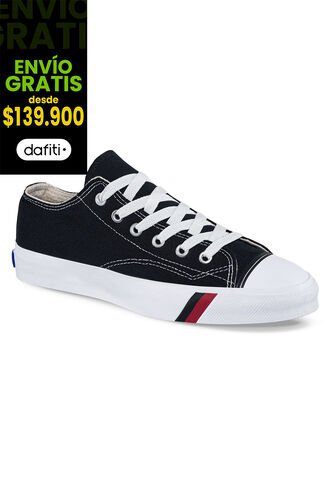 Tenis Royal Lo Cut Negro Para Hombre Croydon Croydon