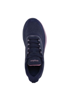 Tenis Running Seph Azul Osc-Fucsia Croydon Para Mujer