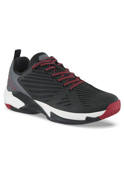 Tenis Entrenamiento Teppor Negro Croydon Para Hombre