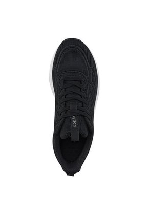 Tenis Running Vopos Negro Croydon Para Mujer
