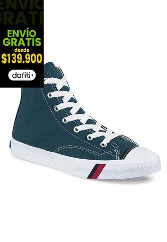 Tenis Royal Hi Cut Azul Para Hombre Croydon Croydon