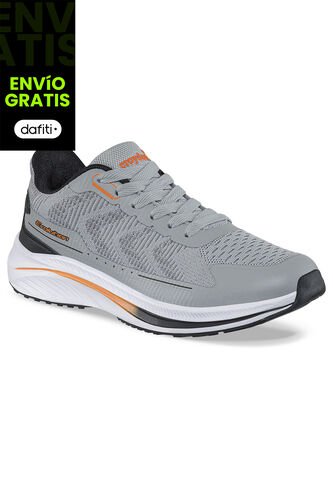 Tenis Running Kinet Gris Para Hombre Croydon Croydon