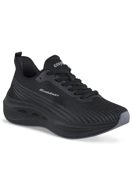 Tenis Running Lafog Negro-Negro Croydon Para Mujer