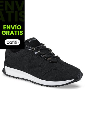 Tenis Urbanos Azaleya Negro Croydon Para Mujer Croydon