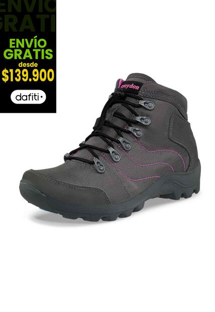 Botas Outdoor Tomoe Gris-Fuc Para Mujer Croydon