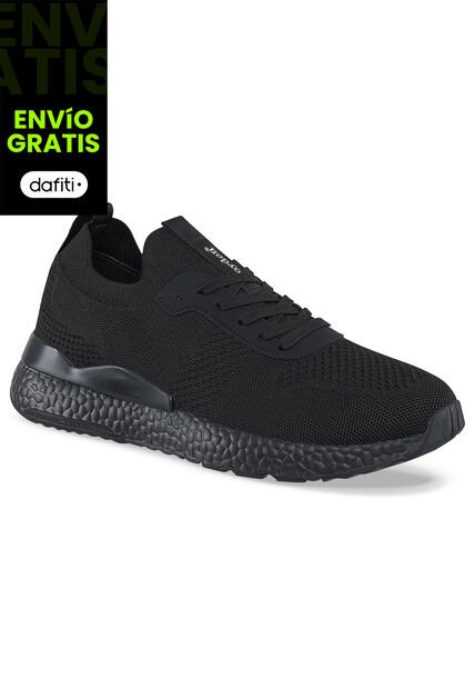 Tenis Running Kila Negro-Negro Para Hombre Croydon