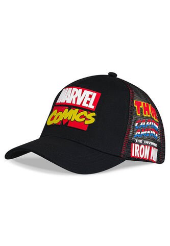 Gorra Marvel Negro Croydon Para Hombre Croydon