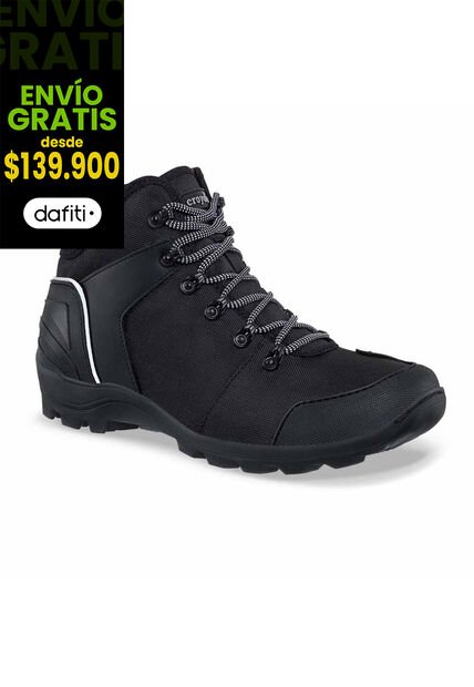 Botas Outdoor Daytona Negro Para Hombre Croydon
