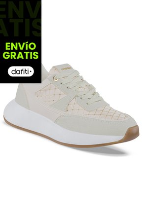 Tenis Urbanos Xanthee Beige Croydon Para Mujer