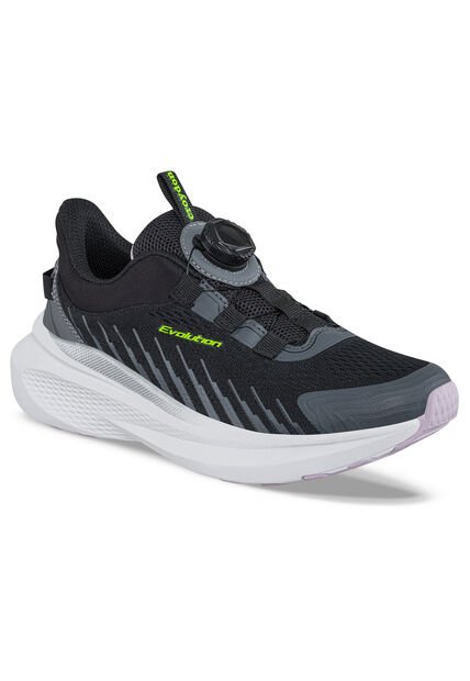 Tenis Running Katar Negro Croydon Para Mujer