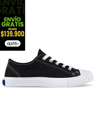 Tenis Deportivo Bajo Negro Para Hombre Croydon Croydon