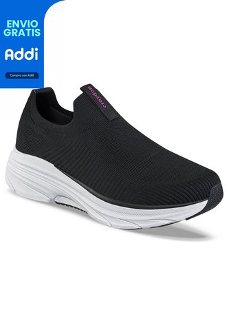 Tenis Para Caminar Zari Negro Croydon Para Mujer Croydon