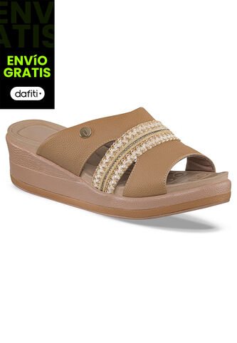 Sandalias Tacón Alfonsina Café Para Mujer Croydon Croydon