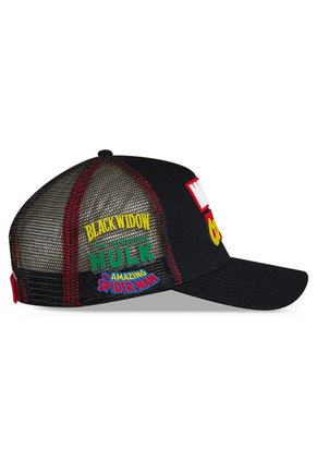 Gorra Marvel Negro Croydon Para Hombre