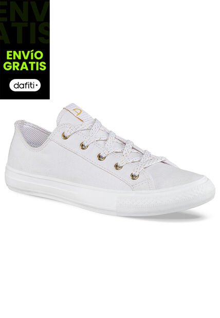 Zapatos School Cake Blanco-Blanco Para Mujer Croydon