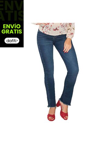 Jean Valencia Azul Para Mujer Croydon Croydon