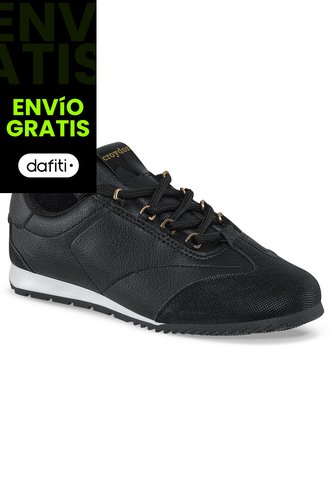 Tenis Urbanos Nayely Negro Croydon Para Mujer Croydon