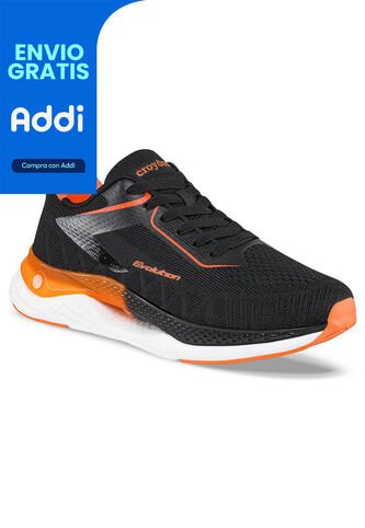 Tenis Running Sibo Negro Croydon Para Hombre Croydon
