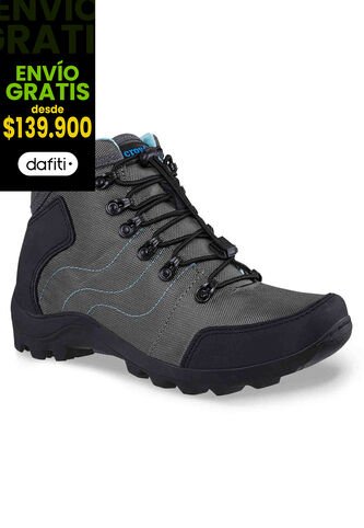 Botas Outdoor Tomoe Gris Para Mujer Croydon Croydon