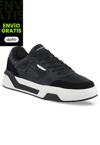 Tenis Urbanos Zano Negro Para Hombre Croydon Croydon