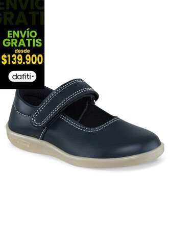 Zapatos Escolares Mafalda Azul Para Niña Croydon Croydon