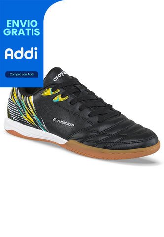 Guayos Futsal Quidol Negro Croydon Para Hombre Croydon