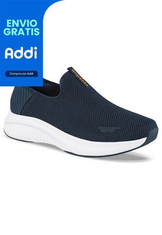 Tenis Para Caminar Temis Azul Croydon Para Hombre Croydon