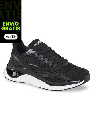 Tenis Running Pufo Negro Para Hombre Croydon Croydon