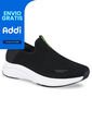 Tenis Para Caminar Temis Negro-Blanco Croydon Para Hombre de Croydon