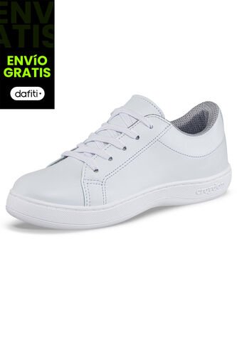 Tenis Colegio Oxford Blanco Para Niño Y Niña Croydon Croydon