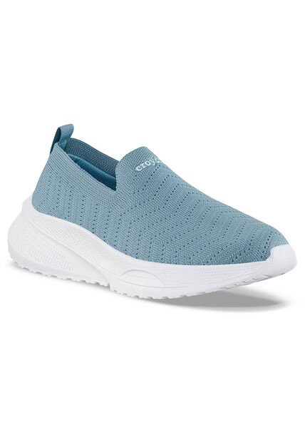 Tenis Para Caminar Slom Azul Croydon Para Mujer