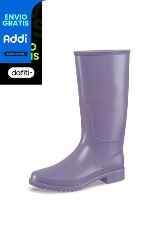 Botas Lluvia Tiffany Colors Lila Croydon Para Mujer Croydon