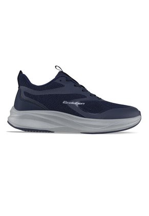 Tenis Running Taury Azul-Gris Croydon Para Hombre