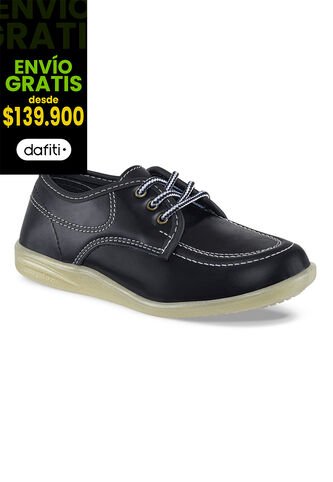 Zapatos Escolares Bachiller Negro Para Niña Croydon Croydon