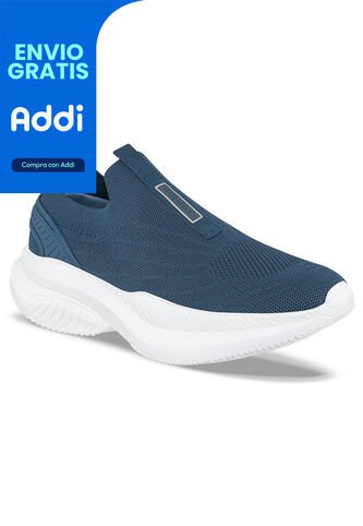 Tenis Para Caminar Zafali Azul Osc Croydon Para Hombre Croydon