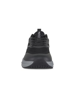 Tenis Running Taury Negro-Gris Croydon Para Hombre