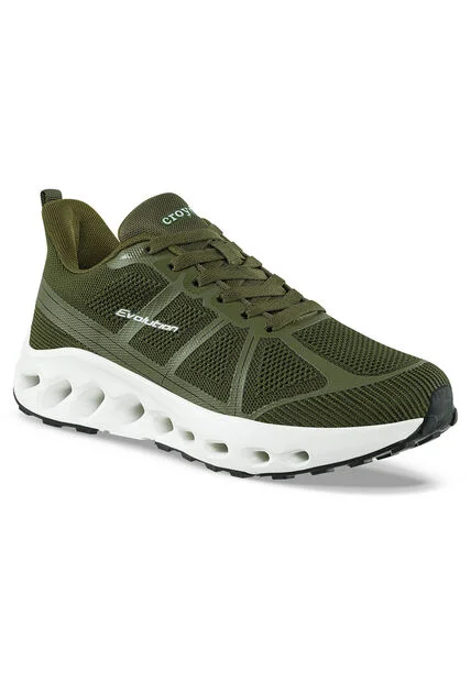 Tenis Running Garyk Verde Osc Croydon Para Hombre