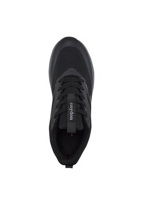 Tenis Running Taury Negro-Gris Croydon Para Hombre