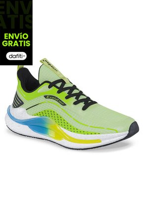 Tenis Running Sokan Verde Para Hombre Croydon