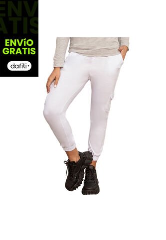 Jogger Alicia Blanco Para Mujer Croydon Croydon