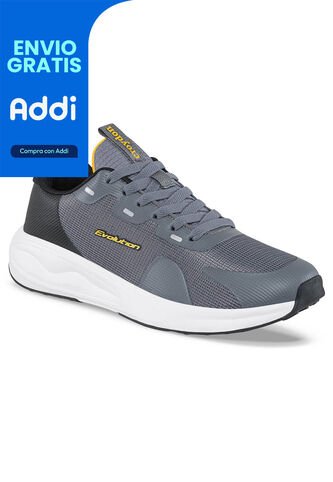 Tenis Running Dorf Gris Croydon Para Hombre Croydon