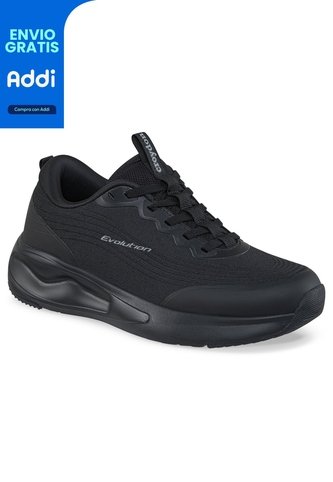 Tenis Running Quill Negro Croydon Para Mujer Croydon