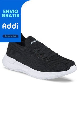 Tenis Para Caminar Azaley Negro Croydon Para Mujer Croydon